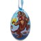 Monkey Eating Banana Animal Wooden Christmas Ornament 3 Inches